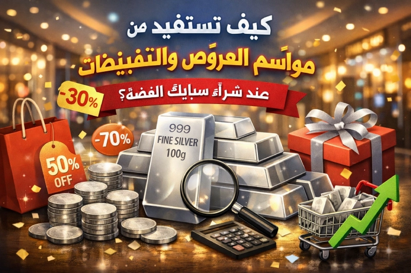 شراء سبائك الفضة